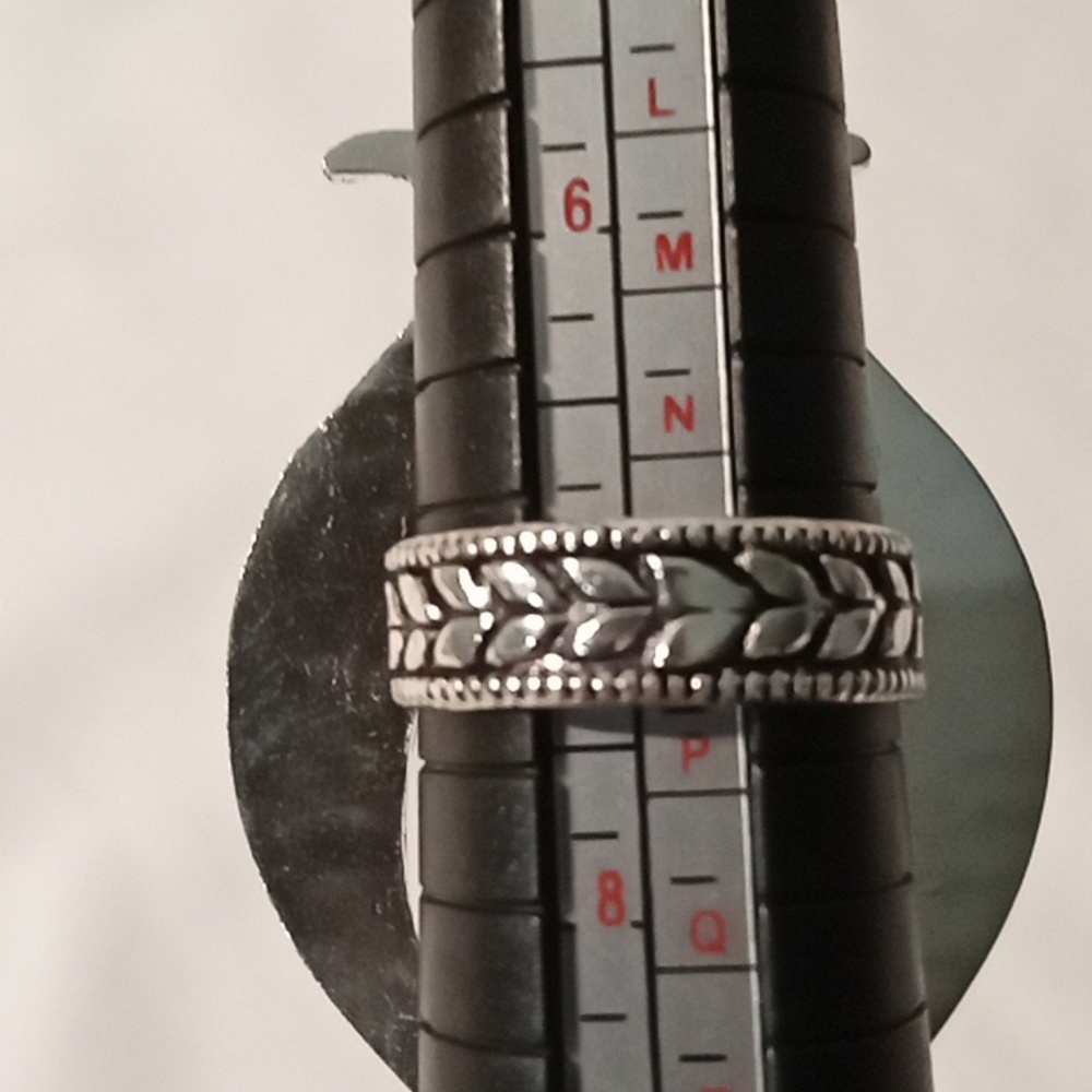 Blue Sandstone Ring - Picture 2 of 5